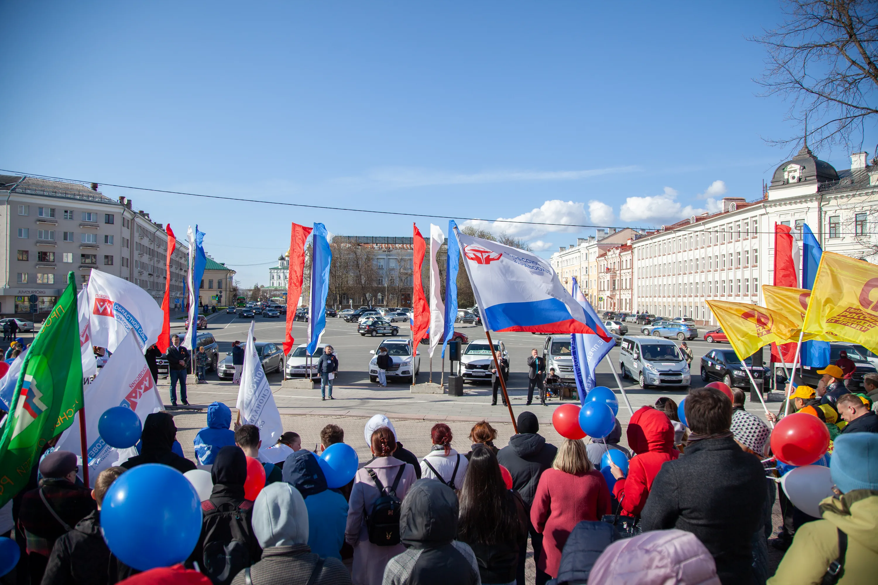Акция «Пост №1» Митинг, посвящённый открытию акции и автопробега.
