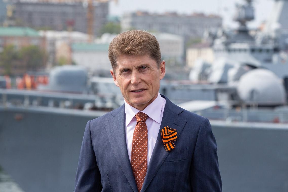 ПОЗДРАВЛЕНИЕ ГУБЕРНАТОРА ПРИМОРСКОГО КРАЯ ОЛЕГА КОЖЕМЯКО С ДНЁМ ТИХООКЕАНСКОГО ФЛОТА РОССИИ.